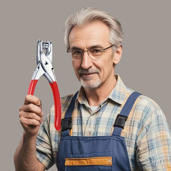 buttonhole tool set hand held punch pliers portable rivet manual punch 12mm metal ring air hole pliers grommets plier