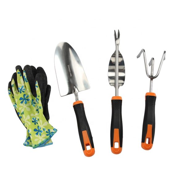 sunshine 3 pieces lady garden tools set gift women children gardening hand tools set aluminum alloy oem customized tools
